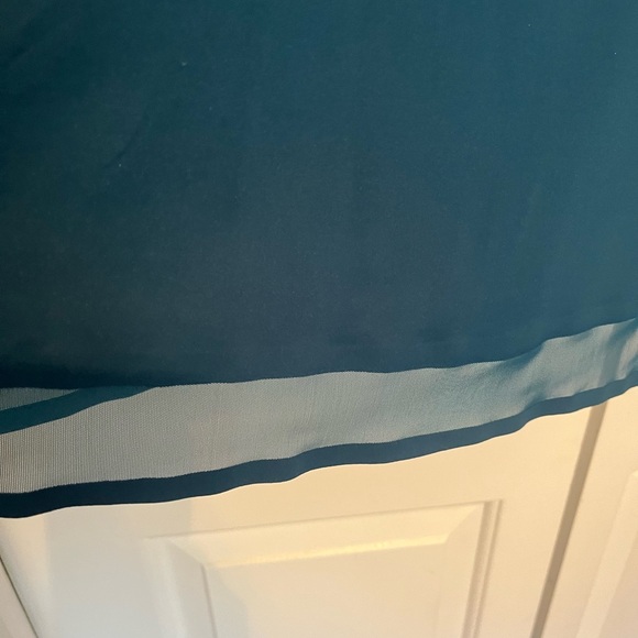 Athleta long sleeve teal shirt, with thumb holes. - Picture 4 of 7